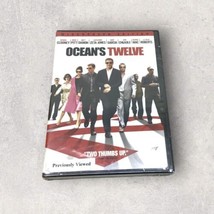 OCEANS TWELVE 12 (DVD) Widescreen Brad Pitt George Clooney Matt Damon - $5.42