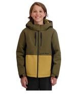 Dakine Boys Girls Jacket Green Ski Snow Wind Water Resistant Insulated P... - €45,36 EUR