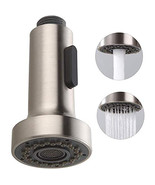 Pull Down Nickel Faucet Spray Head Kitchen Sink Sprayer Head Faucet Repl... - $11.99