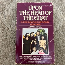 Upon The Head of the Goat Biography Paperback Book by Aranka Siegal Signet 1983 - £9.72 GBP