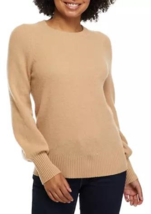 New The Limited 100% Cashmere Beige Sweater Pullover Size L $129 - £67.70 GBP