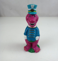 1993 Lyon Group Barney Train Conductor Figure 5&quot; - £6.06 GBP