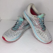 Brooks Glycerin 16 Womens Running Athletic Shoes Sz 9 Gray Blue Pink 1202781B115 - £15.17 GBP