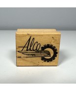 Alco Railroad Railway Rubber Stamp Block Vintage Very Rare 1 3/4” Long - £15.56 GBP