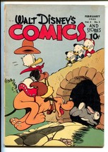 Walt Disney Comics &amp; Stories #53 1945-Dell--Donald Duck-Carl Barks-Mickey Mou... - £107.75 GBP