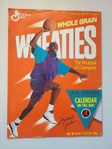 Michael Jordan 1991 Wheaties Air Jordan Flight Club Calendar Chicago Bulls - $14.84