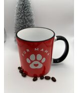 Michelle&#39;s Creatives Red Fur Mama 11 ounce mug with black handle - $23.27 CAD
