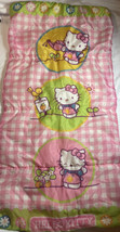 Pink Hello Kitty Kids Play hut Sleeping Bag Picnic Theme - £12.49 GBP