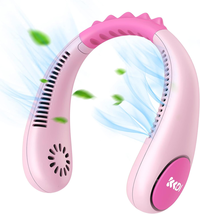 Kids Neck Fan, Portable Bladeless Fan for Kid 4-14Y Girls &amp; Boys, 2600Ma... - $66.32