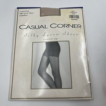 Casual Corner Size C Pantyhose Silky Lycra Sheer Light Control Top Champ... - $11.64