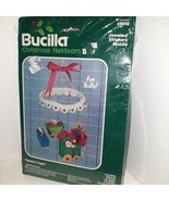 Bucilla Santa&#39;s Train Jeweled Stitchery Kit Christmas Heirloom Ornaments... - £19.78 GBP