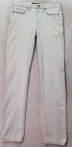 Aéropostale Ankle Jegging Jeans Women Size 0 White Denim High Waisted Skinny Leg - £17.35 GBP
