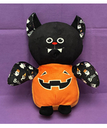 Halloween bat jack-o-lantern plush toy 9" tall A &amp; A Global Industries 2024 - $6.00