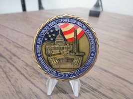 US Air Force Wing Chaplain NCOIC 2004 Conference Challenge Coin #3666  - £8.69 GBP