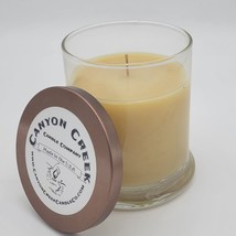NEW Canyon Creek Candle Company 8oz Status jar FRENCH VANILLA Handmade - £14.80 GBP