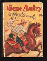 Gene Autry 1938-Dell-Gunsmoke-Fast Action Book-10 cent cover price-G+ - £113.76 GBP