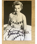 Deborah Kerr Hand-Signed Autograph With Lifetime Guarantee - $150.00