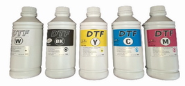 PREMIUM QUALITY COMPATIBLE DTF BULK INK REFILL FOR EPSON (1,000ml) - £35.38 GBP+