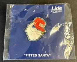 Lids Exclusive Fitted Santa Hat Cap Collectible Lapel Pin-NEW! - £6.14 GBP