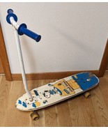 Vintage 1971 NASH Peanuts Joe Cool Snoopy Woodstock Skateboard Scooter - $130.71