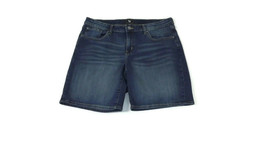 GAP Womens Denim Blue Jean Shorts Size 14 Distressed Comfy - $11.97