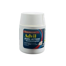 Advil Dual Action with Ibuprofen &amp; Acetaminophen Combo 18 Caplets EX 03/27 - $9.84