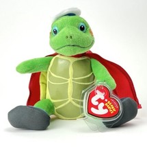 Ty Beanie Baby Tuck The Green Turtle with Tags Nick Jr Wonder Pets - £17.06 GBP