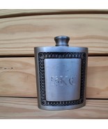 Vintage Selwin Pewter Flask Skg - $331.88 MXN