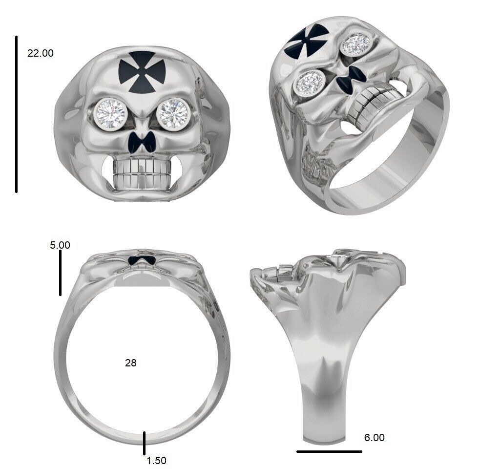 Bague Large Vintage ALEXCRAFT En Or Et Argent – Anneau épais Ajustable Pour Homme Et Femme – Style Ouvert – Design Minimaliste Et Moderne