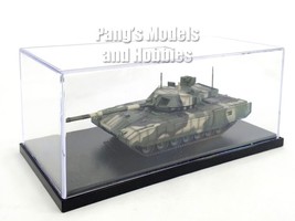 T-14 T14 Armata Russian Tank Woodland Camo - with Display Case  1/72 Scale Model - £46.68 GBP