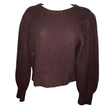 The Westside Women&#39;s Long Sleeve Crewneck Pullover Wool Cashmere Sweater... - $23.75