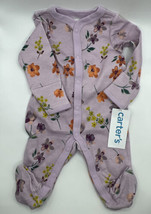 Carters Baby Girls Floral Snap-Up Sleep &amp; Play Newborn - £9.25 GBP