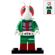 Kamen Rider V3 Masker Rider V3 Lego Compatible Minifigure Building Toys - £2.40 GBP