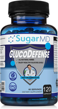 Glucodefense Blood Glucose Support Metabolism Balance Gluco Spike 120 Capsules - $81.61