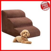 Luxurious Dog Stairs for Small Pets - 3 Tiers of Comfort with Non-Slip D... - $972.66 MXN