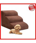 Luxurious Dog Stairs for Small Pets - 3 Tiers of Comfort with Non-Slip D... - $972.66 MXN