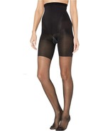 Spanx Sara Blakely Very Black Sheers High Waisted Shaping Womens Size E - £27.51 GBP