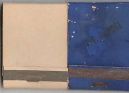 Vintage Strike on Matchbook ~ Blank ~ Beige &amp; Blue - $5.53 CAD