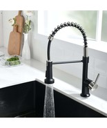 Black & Nickel Kitchen Faucet w/ Pull-Down Sprayer - €99,88 EUR Black & Nickel Kitchen Faucet w/ Pull-Down Sprayer - €99,88 EUR