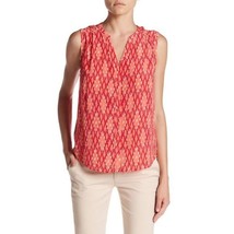 Womens Size XS Joie Finnegan Pure Silk Ikat Print Button Front Tank Top - £26.23 GBP