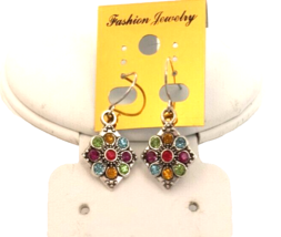 New Fashion Jewelry Women&#39;s  Dangle/Drop Earrings Victorian Inspired Multicolor - £9.34 GBP