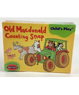 Old Macdonald Counting Snap Card Animal Preschool Game Vintage 1976 SEALED - $54.09 CAD