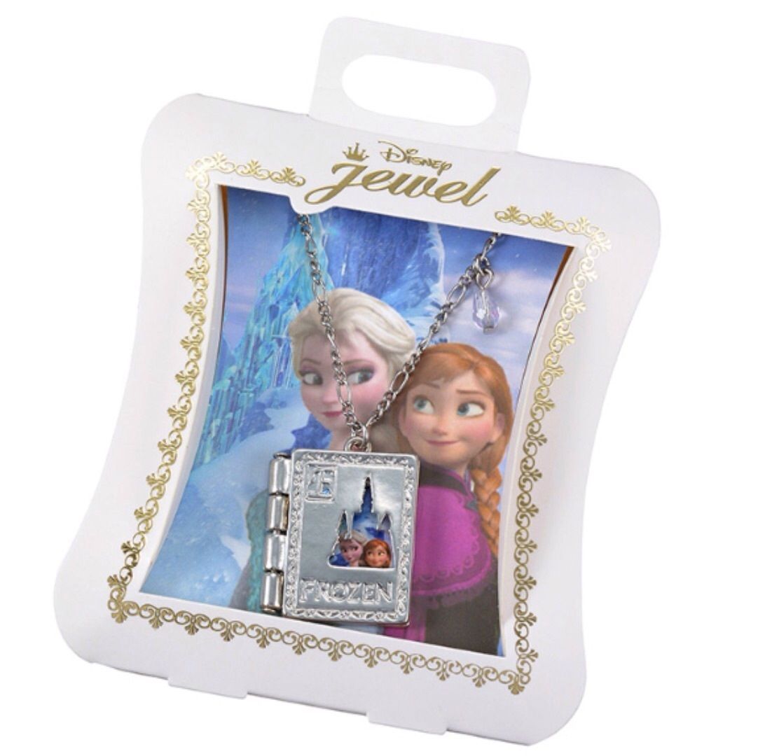 Disney Store Japan Frozen My Favorite Story Locket Necklace - $179.99