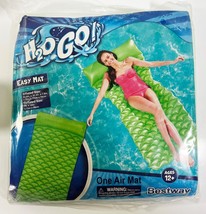 Bestway H2O GO! Easy Air Mat Green Swimming Pool Float 62.6&quot; X 30.3&quot; (BR... - £15.07 GBP