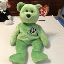 Ty Beanie Baby Kicks the Soccer Bear Plush Toy - $6.89