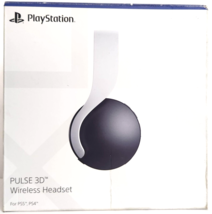 Sony - Pulse 3D Wireless Gaming Headset For PS5, PS4, And Pc - White Open Box - £56.45 GBP