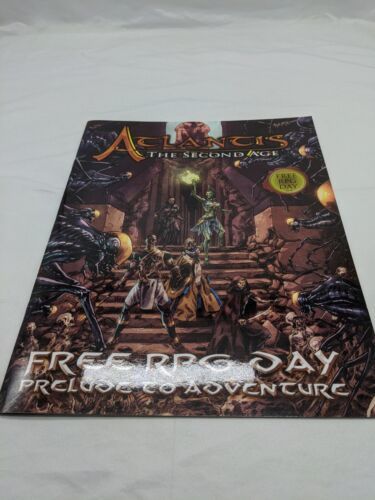 Atlantis The Second Age Free RPG Day Prelude Adventure Module - $6.93