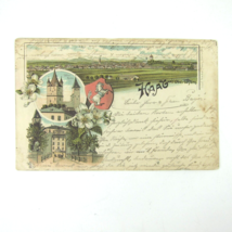Postcard Germany Haag in Oberbayern Schloss Thurme Castle Antique 1905 RARE - £4.71 GBP