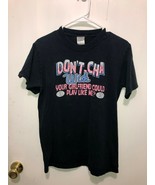 Vintage Don&#39;t Cha Wish Your Girlfriend Could Play Like Me T Shirt Volley... - $17.64 CAD
