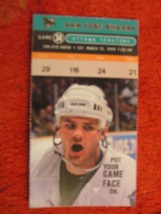 NHL Ottawa Senators Vs San Jose Sharks 3/13/1999 San Jose Arena Ticket Stub - £2.35 GBP